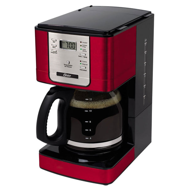 Cafetera Roja 12 Tazas Programable Bvstdc4401Rd013 Oster