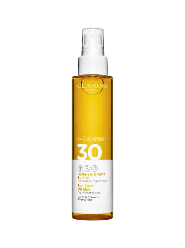 Aceite en Bruma Solar para Cuerpo Clarins Uva/uvb 30 150 Ml