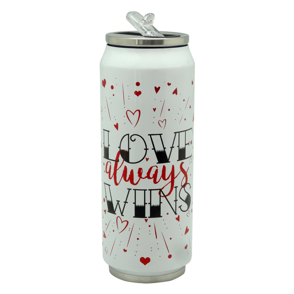 Termo Lata a Inox Love Blanco 500 Ml Running Decora