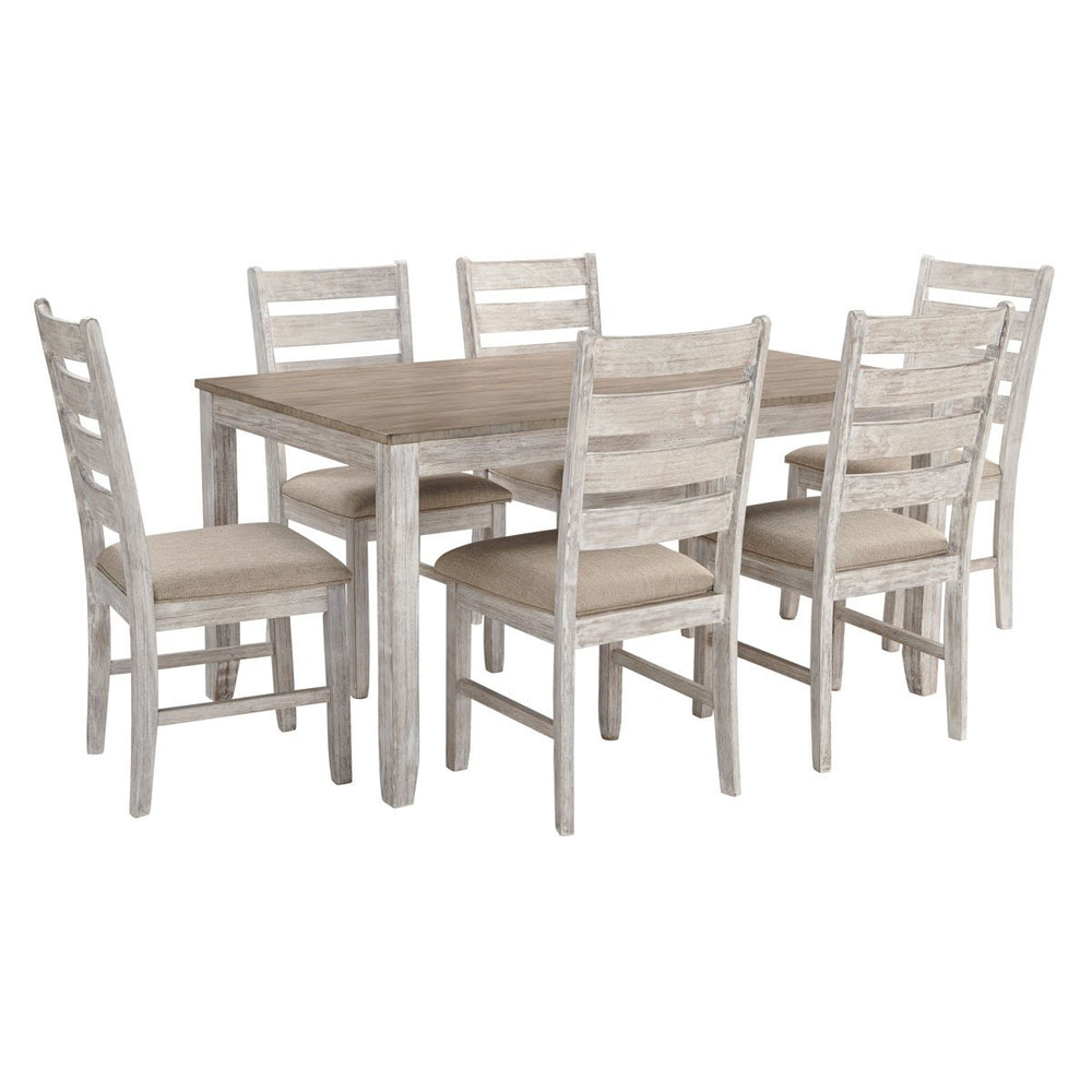 Comedor Mesa Y 6 Sillas Brules Ashley Furniture