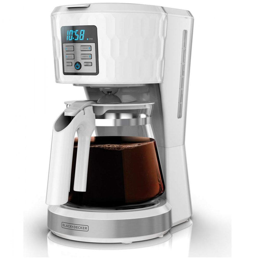 Cafetera Programable Black + Decker para 12 Tazas Cm1251Wla