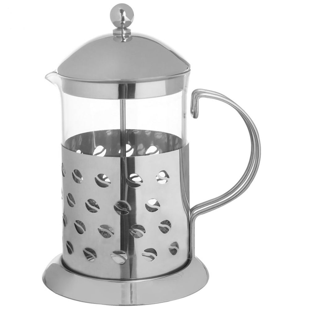 Cafetera Presa Francesa de Acero Inoxidable Y Vidrio de 1000Ml Gt-07119 Novocasa