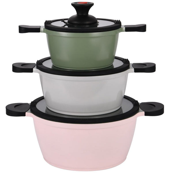 Batería 7 Piezas Practicook Crown Baccara