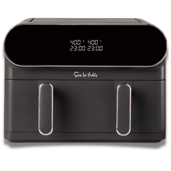 Freidora Negra Dual Digital Sur la Table