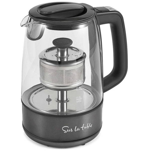 Tetera Negra de Cristal con Infusor Sur la Table