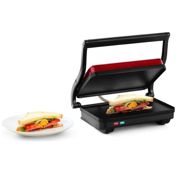 Plancha Roja de 2 Puestos Metalizado Holstein