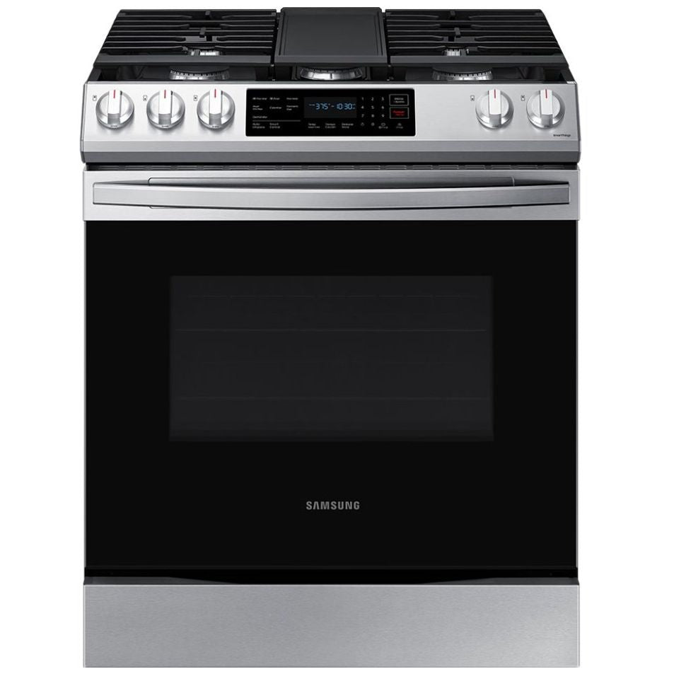 Estufa Samsung de Gas Horno de 6.0 Cuft con Wifi Y Power Burner