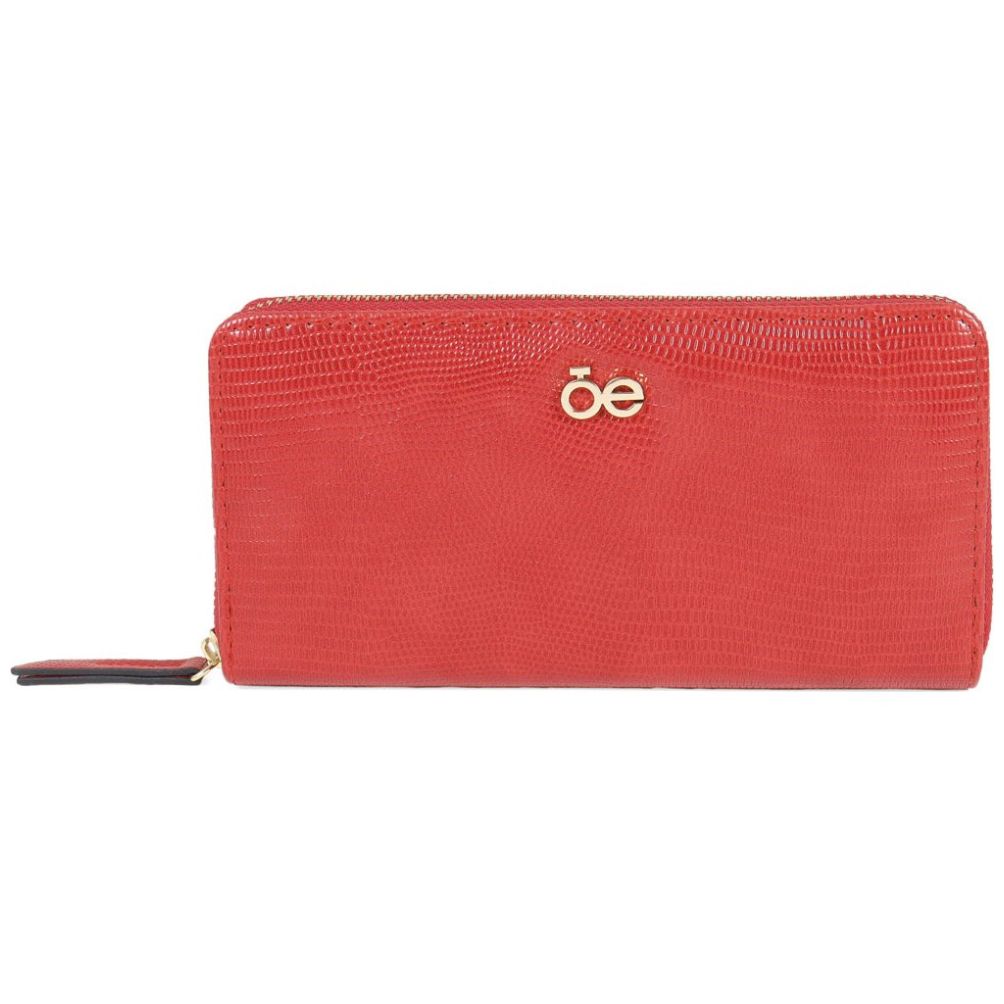 Billetera Cierre Sencillo color Rojo para Mujer Cloe