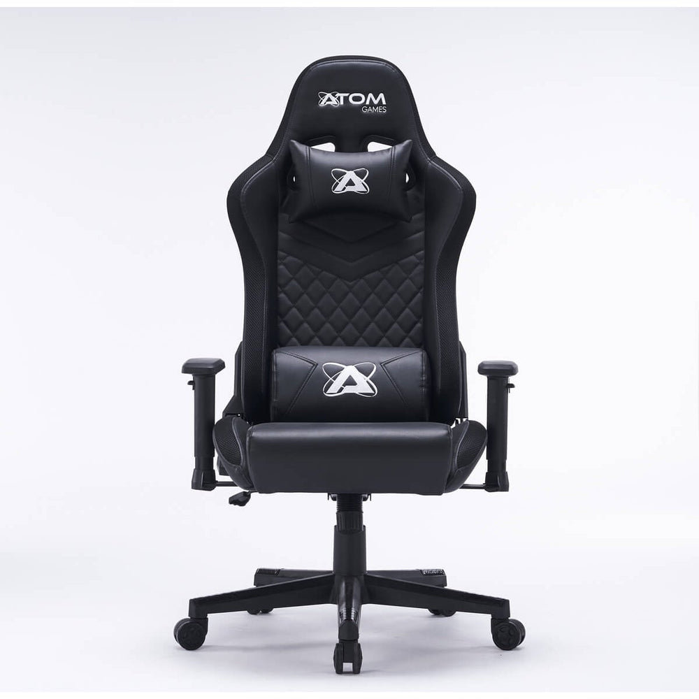 Silla Gamer Rgb Atom Games Negra