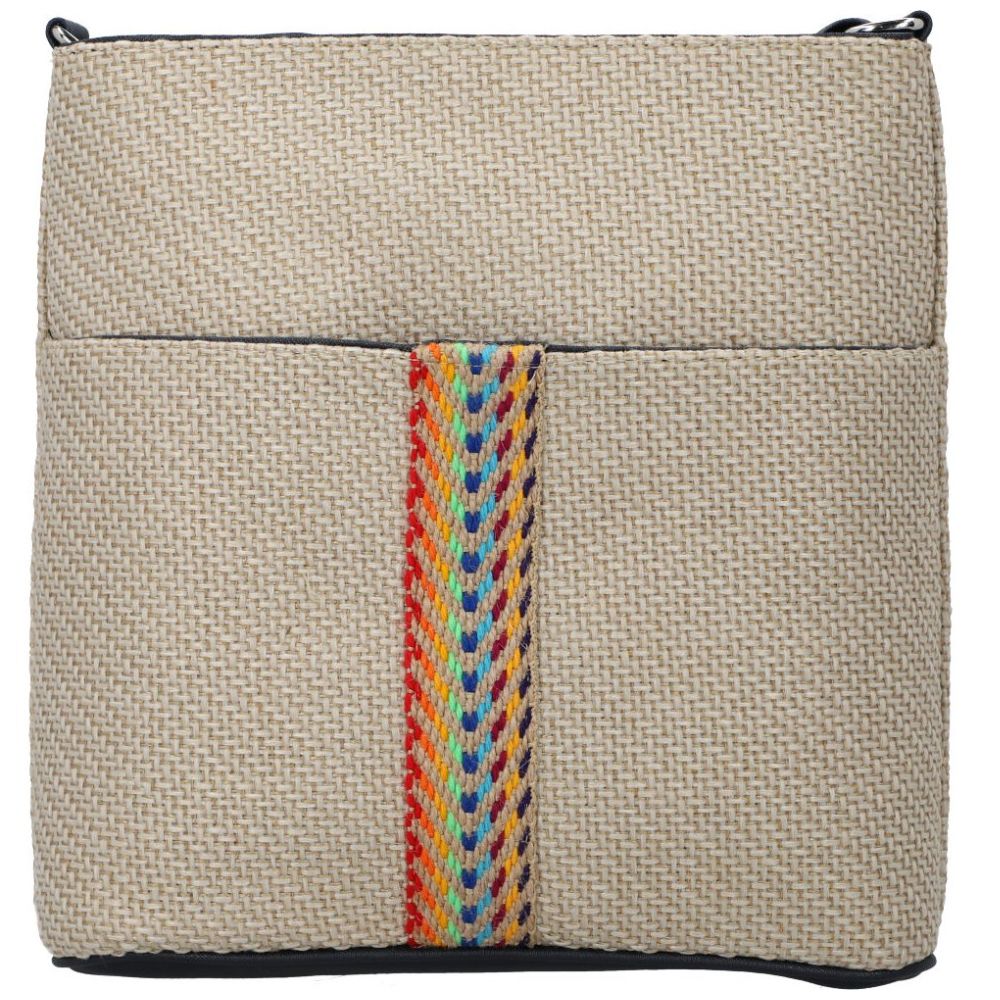 Bolso Yute Color Marino Aqualetas Viajera