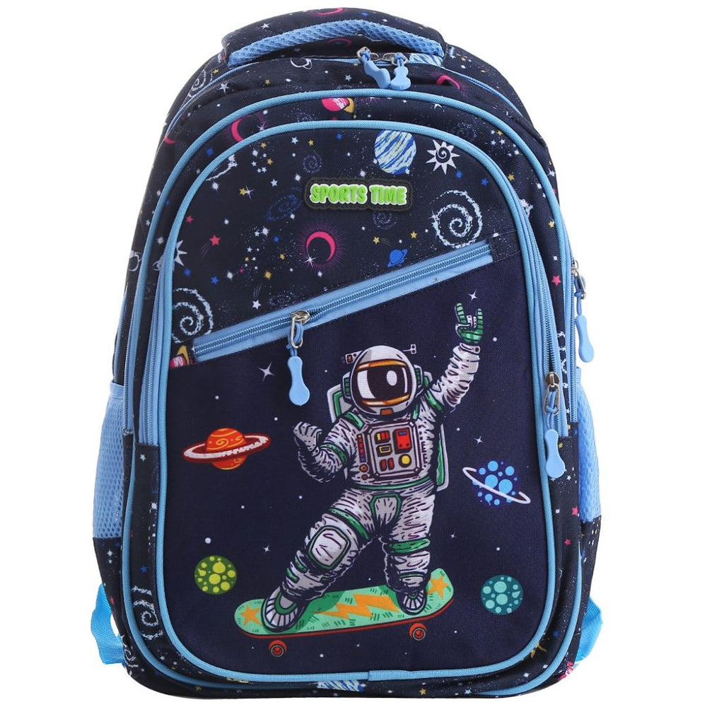 Mochila Azul Astronauta para Primaria Sports Time