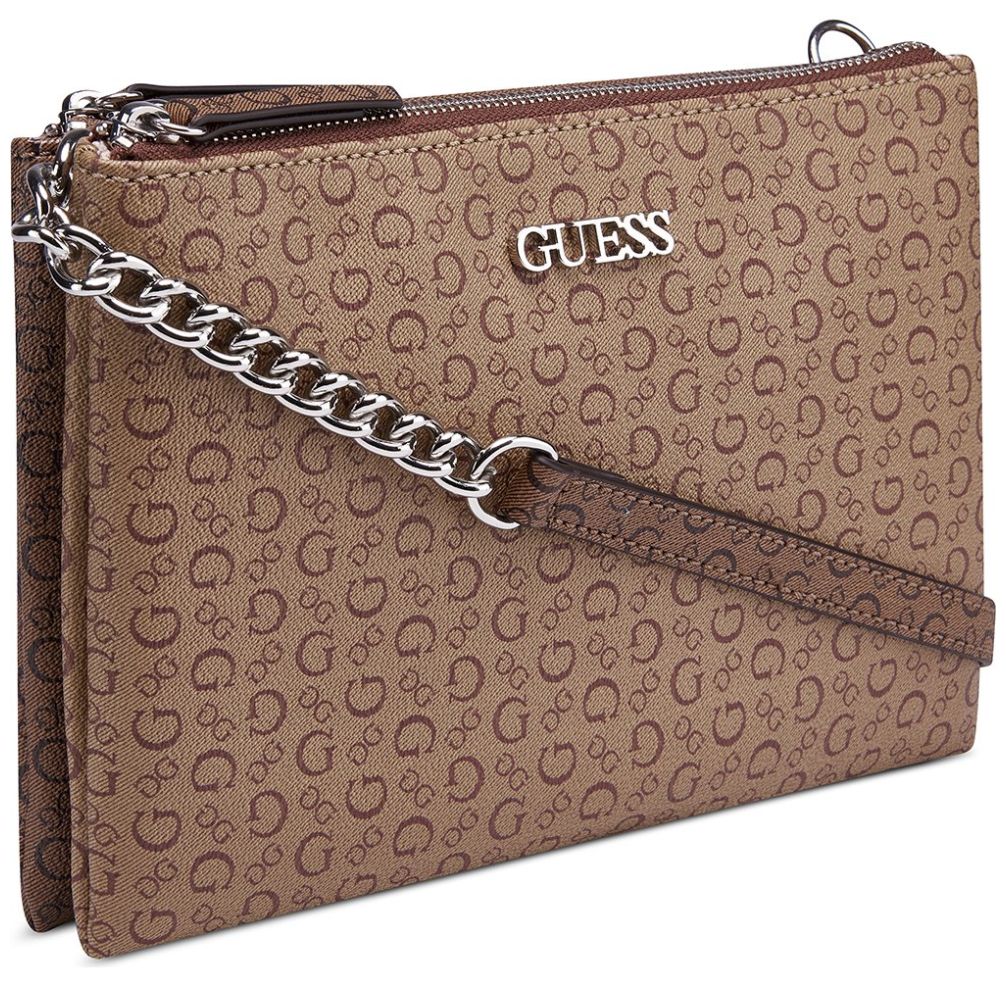 Bolsa Guess Factory Tote en color Café