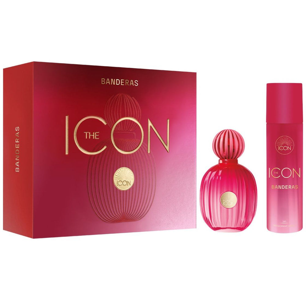 Antonio Banderas The Icon Set para Mujer Pefume Edp 100Ml + Desodorante 150Ml