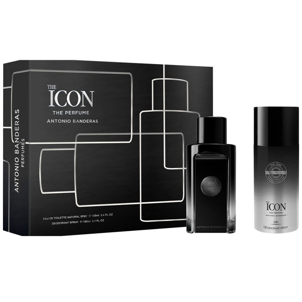 Antonio Banderas The Icon Set para Hombre Fragancia Edp 100Ml + Desodorante 150Ml