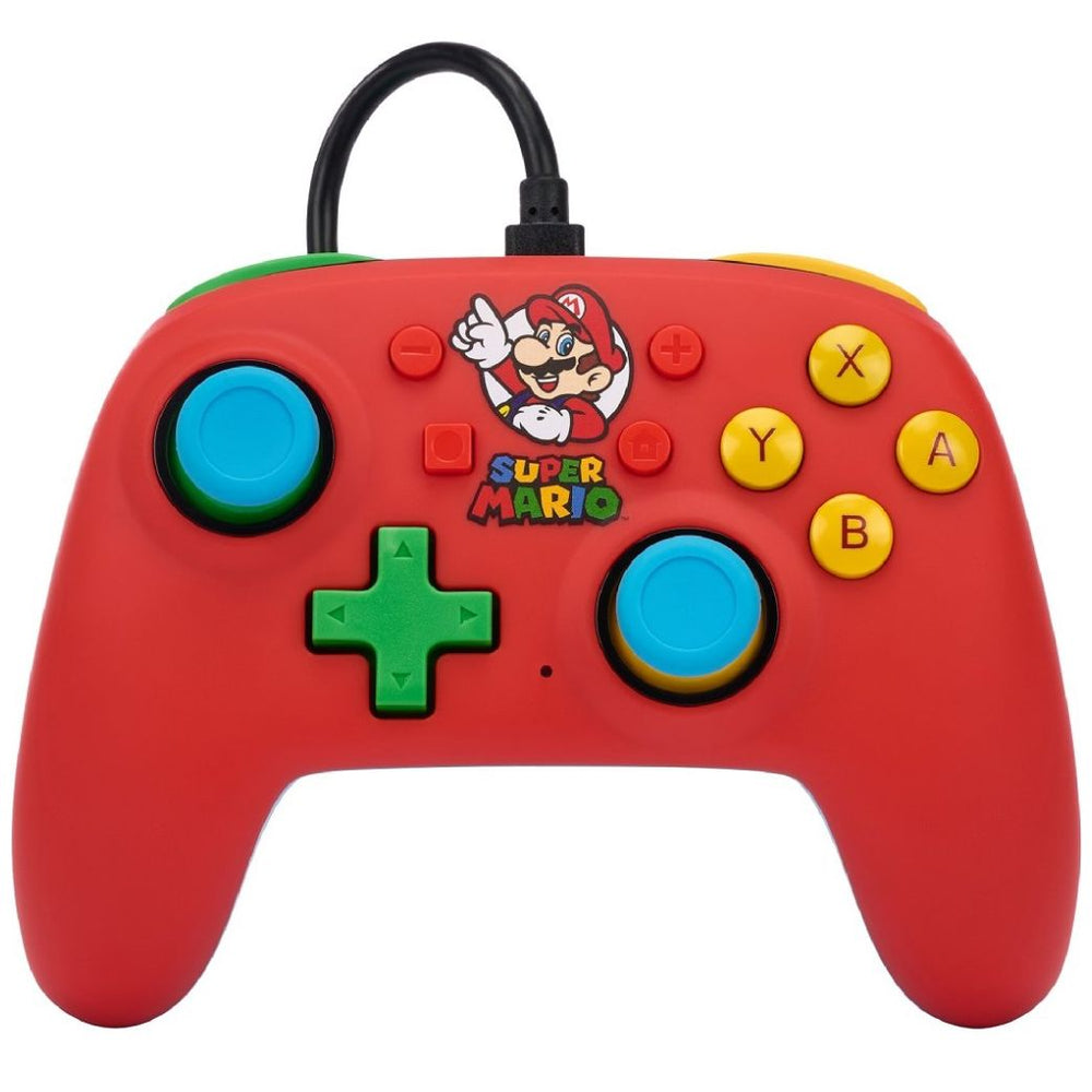 Control Alámbrico Nano Mario Medley para Nintendo Switch