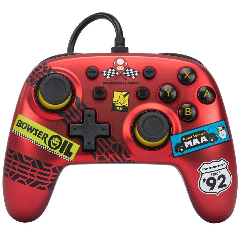 Control Alámbrico Nano Mario Kart para Nintendo Switch