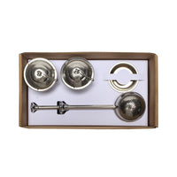 Juego de 3 Infusores de Te Plata Alsasi