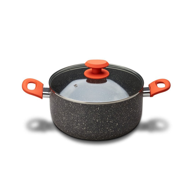 Olla 24 Cm Stone 360 4.6 Lts Aluminio Lamex