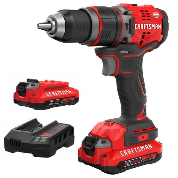 Juego Rotomartillo Inalámbrico Brushless de 1/2 2 Amperes Craftsman