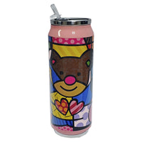 Vaso Lata Térmico Acero Inoxidable Romero Oso Britto 500 Ml