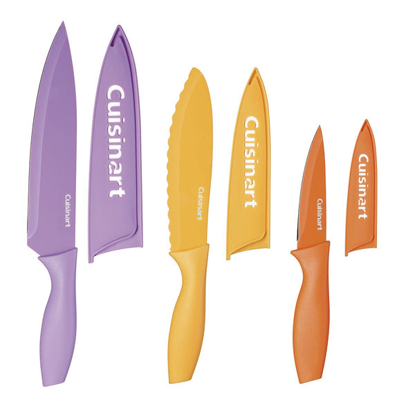 Set de 6 Cuchillos con Protectores Cuisinart