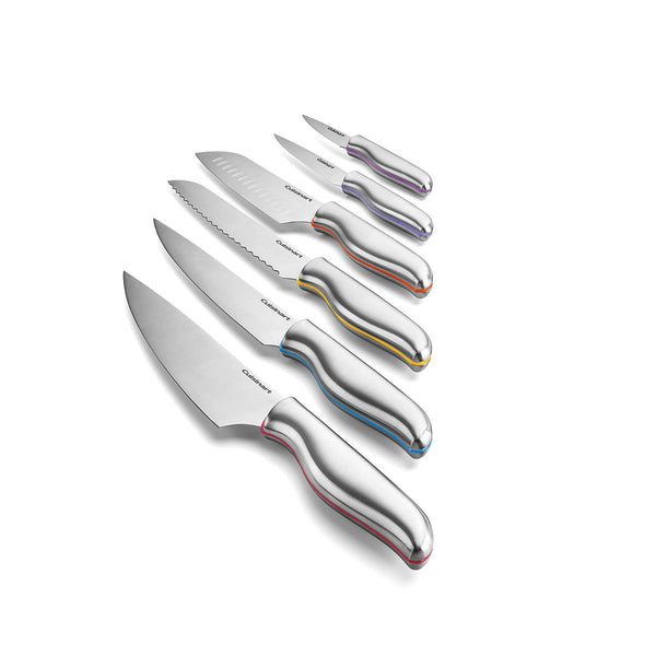 Set de Cuchillos de Acero con Protectores Cuisinart