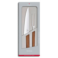 Juego de 2 Piezas para Trinchar de Madera de Noga Swiss Modern Victorinox