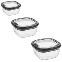 Set Refráctarios con Tapa Oven Glass Line Lock \& Lock