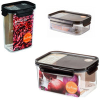 Set de Contenedores Herméticos Modular Bisfree Lock \& Lock