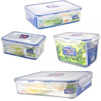 Set de Contenedores Herméticos Lock \& Lock