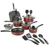 Batería Cocina 18 Piezas Primaware Rojo Tramontina