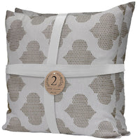 2 Cojines Decorativos Dream Home  Sonia 50X50 Ivory