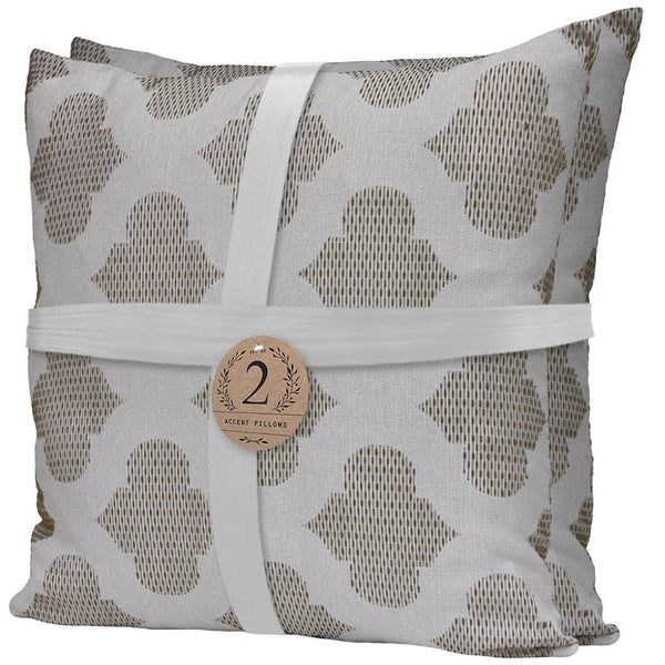 2 Cojines Decorativos Dream Home  Sonia 50X50 Ivory