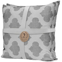 2 Cojines Decorativos Dream Home  Sonia 50X50 Gris