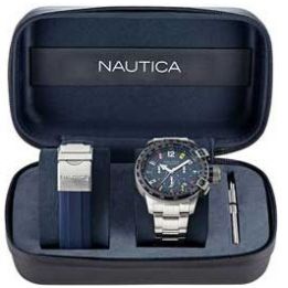 Box Set de Reloj para Caballero Náutica Modelo Napbff106
