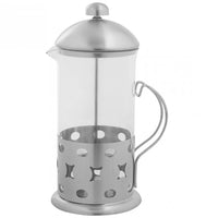 Cafetera Prensa Francesa de Acero Inoxidable Y Vidrio, Capacidad 1000Ml Novocasa Gt09105