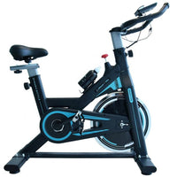 Bicicleta Blanca Estática Spinning Profesional Indoor 18 Kg Cardio