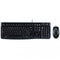Combo Keyboard + Mouse Mk120 Black Logitech