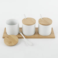 Set 10 Condimenteros Gracious Dining Bamboo Gibson Elite