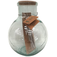 Terrarrio Aran Herramientas Vidrio 31Cm Trans San Miguel