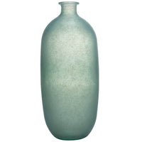 Florero Napoles Vidrio 45Cm Aqua San Miguel