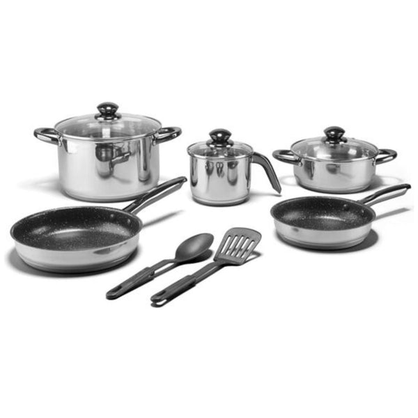 Batería Acero Inoxidable 10 Piezas Lamex