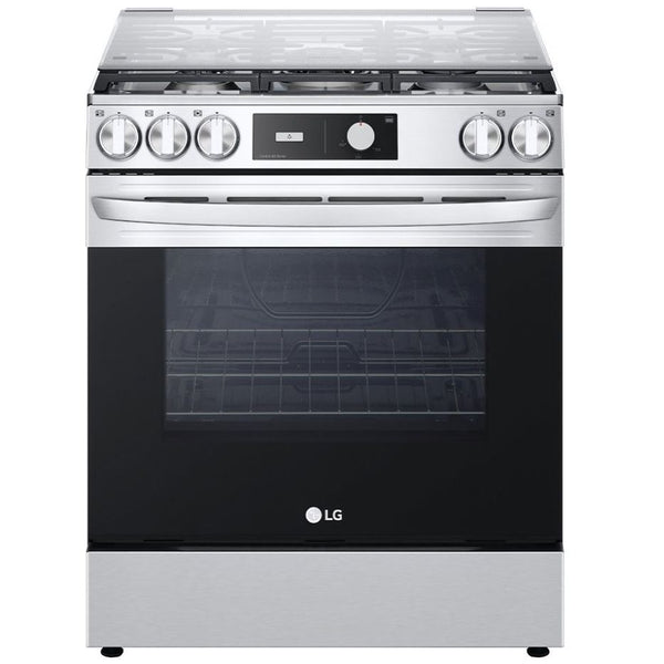 Estufa Triple Flama Ultraheat Easyclean Inoxidable Lrgl5841S