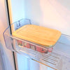 Contenedor Rectangular 640 Ml con Tapa de Bambú Good \& Good