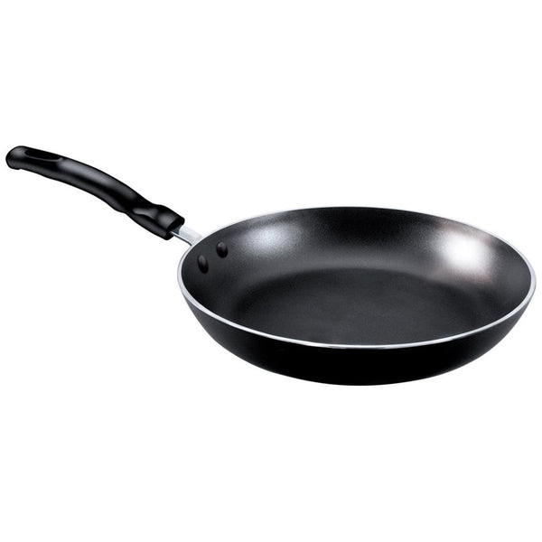 Sartén 26 Cm Aluminio Porcelanizado Negro Vasconia