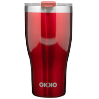 Termo Acero Inoxidable Gorila Metallic Red Okko 900Ml