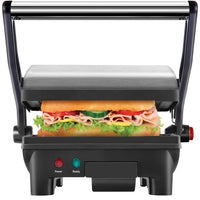 Panini Black Chefman 180° Opening Stainless Steel