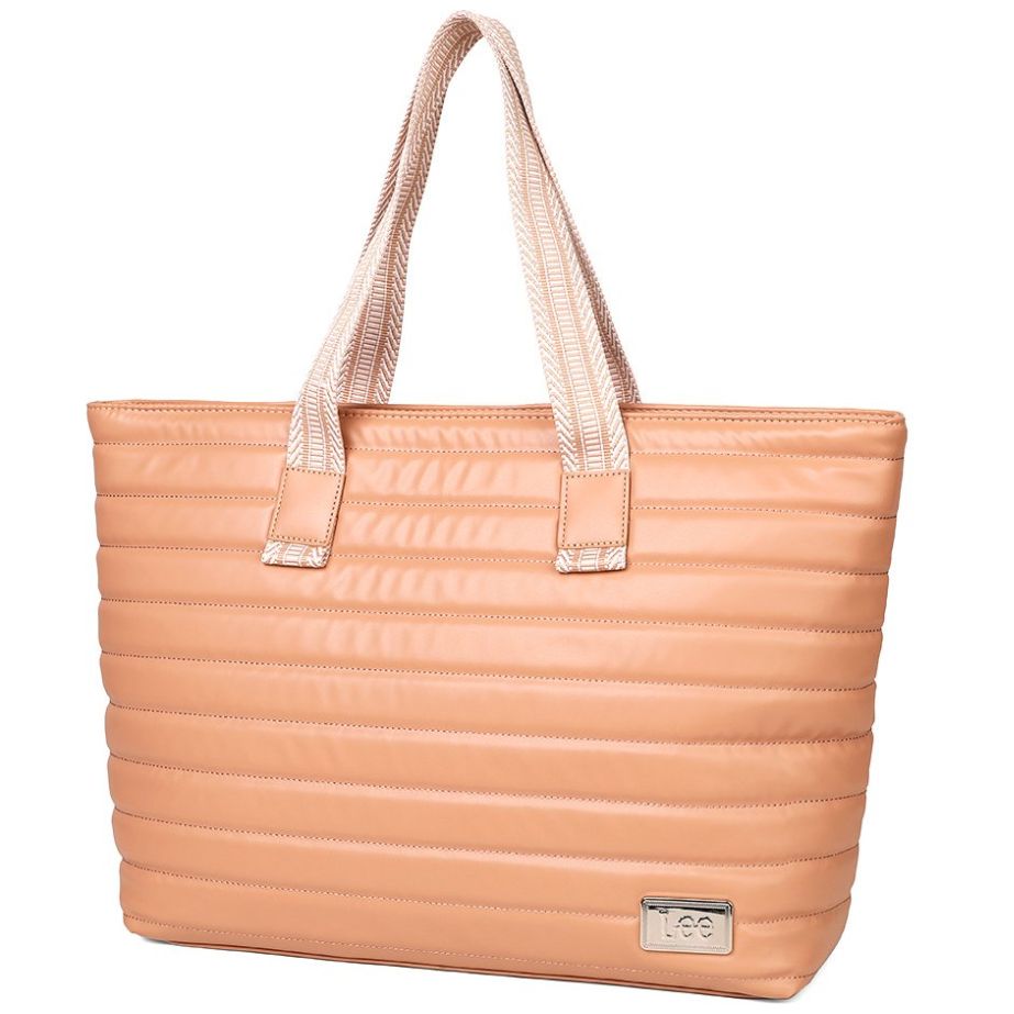 Tote Style Bag Lee Brand Color Beige