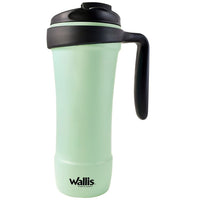Wallis Mint Green Thermal Mug with Black