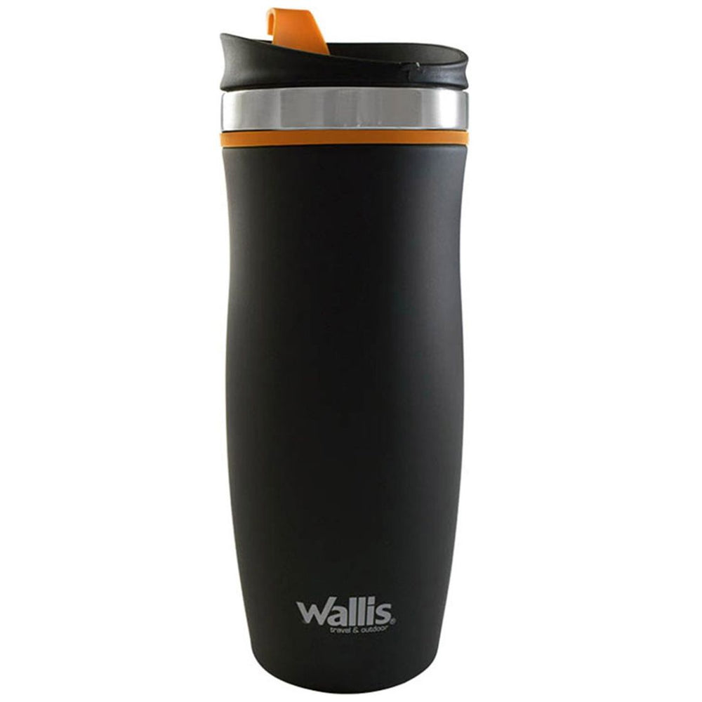 Wallis Black and Orange Thermal Cup